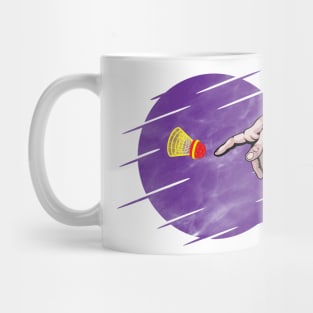 Crossminton is a divine creation! - Purple design Mug